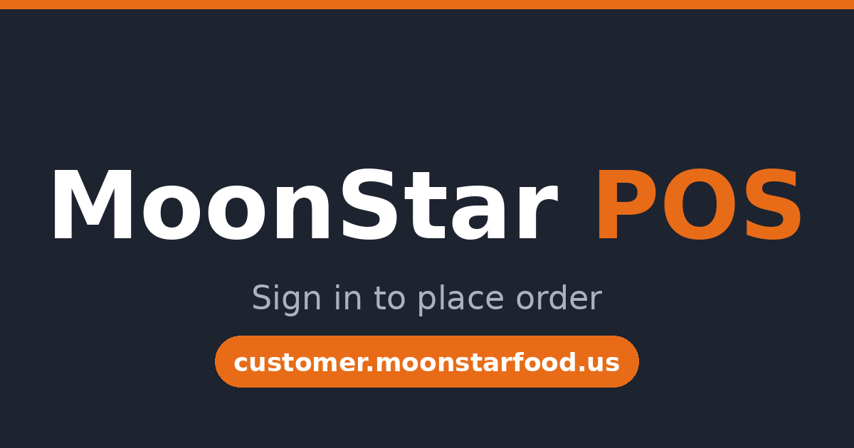 MoonStar — Order Portal